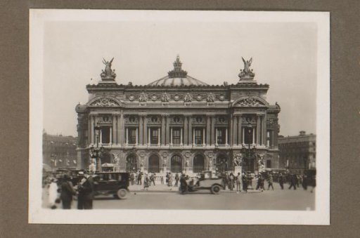 Facade of the Opéra Garnier, Paris
