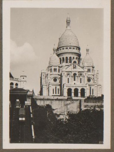 View of the Sacré-Coeur, Paris