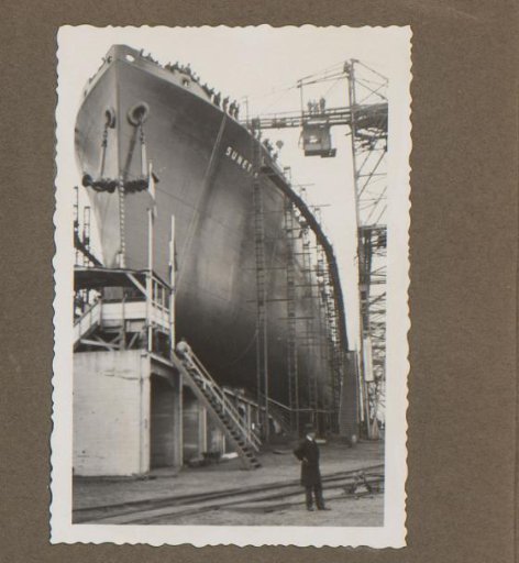Ship Sunetta at the Rotterdam Drydock Company