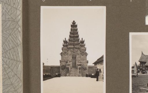 Balinese Temple at the Colonial Exhibition in The Hague
