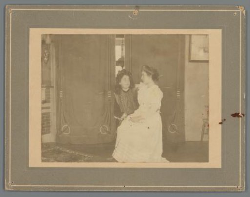 Students of W.V.S.V. performing a scene from Hernani