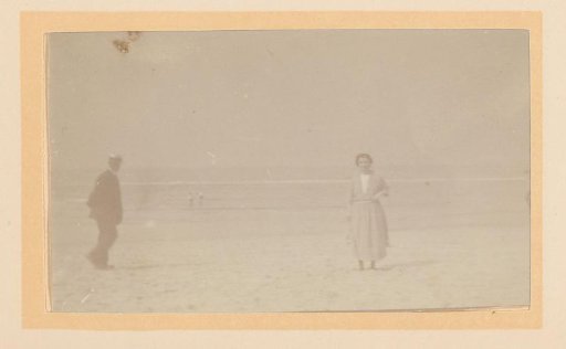 Man and woman on the beach