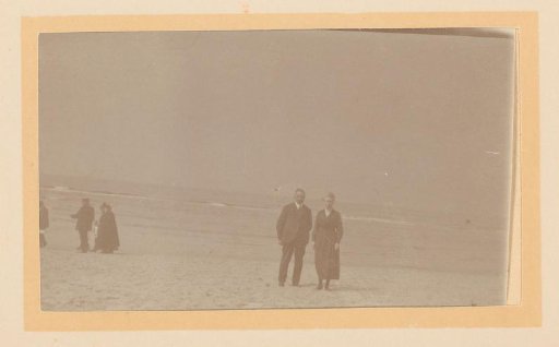 Married couple on the beach