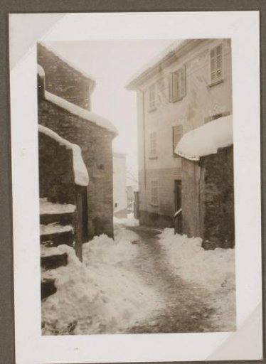 Alley in Campestro, Switzerland