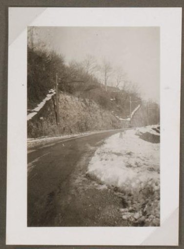 Road towards Lugano, Switzerland