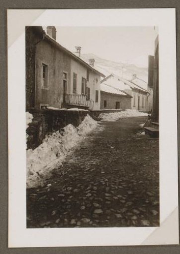 Street in Ponte Capriasca, Switzerland