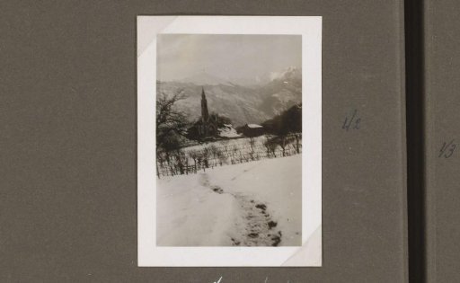View of Vaglio, Switzerland