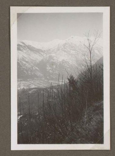 View of a valley near Sala, Switzerland