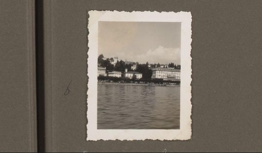 View of Lugano, Seen from Lake Lugano, Switzerland