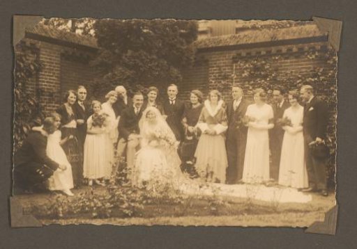 Group Portrait in Honor of a Wedding