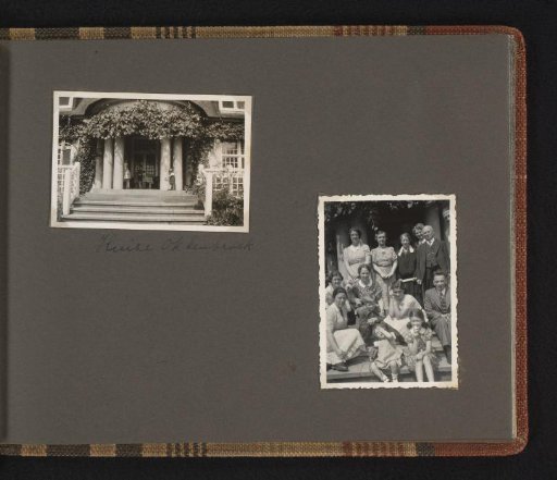 Group portrait and children at Huize Okkenbroek