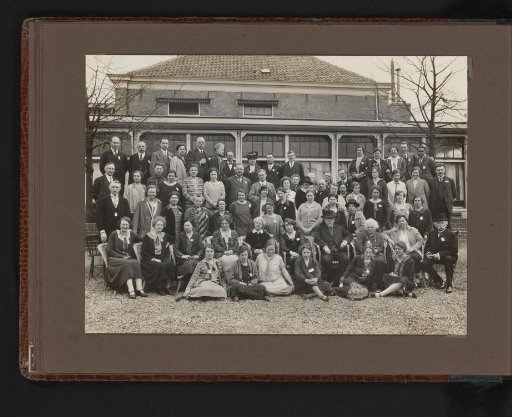 Group portrait during the Easter course at Ermelo