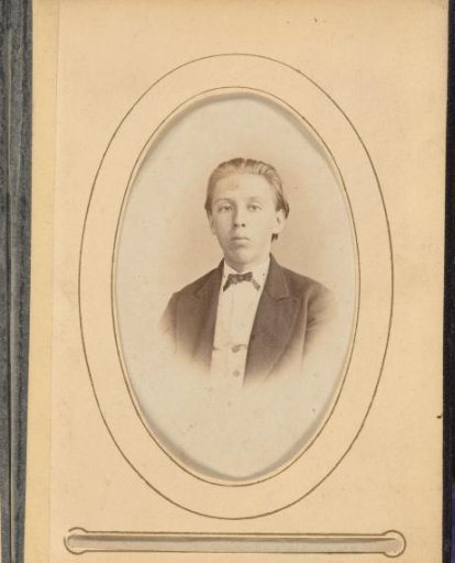 Portrait of a Boy with a Bow Tie