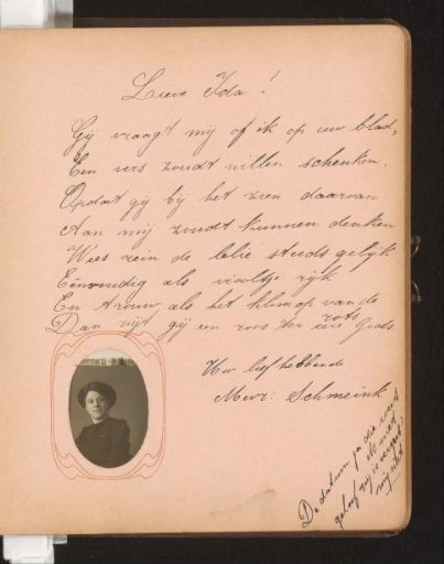 Portrait of Mrs. Schmeink
