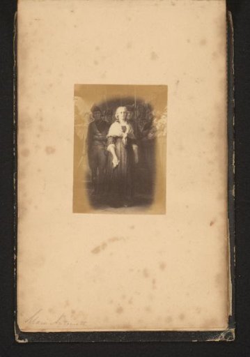 Photographic reproduction of a painting of Marie Antoinette