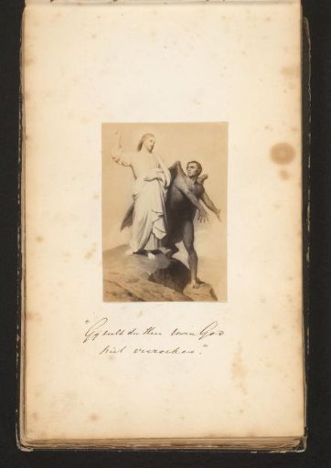 Photographic Reproduction of a Painting or Print of Christ with an Angel