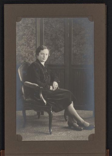 Portrait of a Young Woman Seated in a Chair