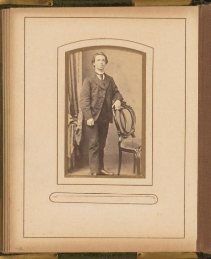 Portrait of a young man by a chair, possibly a member of the Beucker Andreae family
