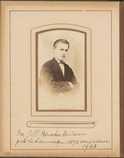Portrait of Johan Henrik Beucker Andreae