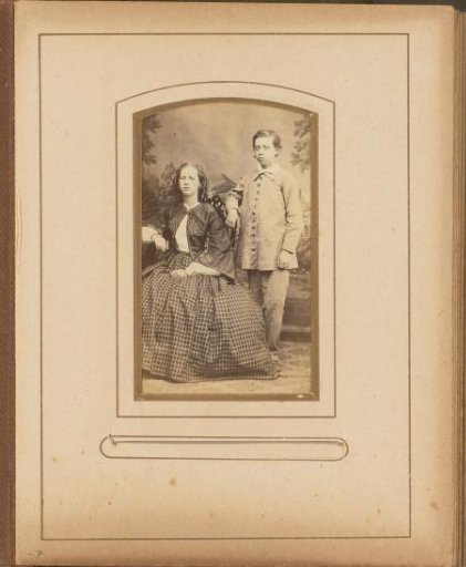 Double portrait of a boy and a girl, possibly members of the Beucker Andreae family