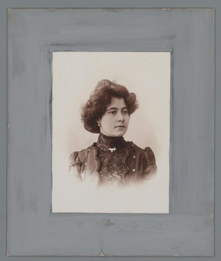 Portrait of an unknown woman