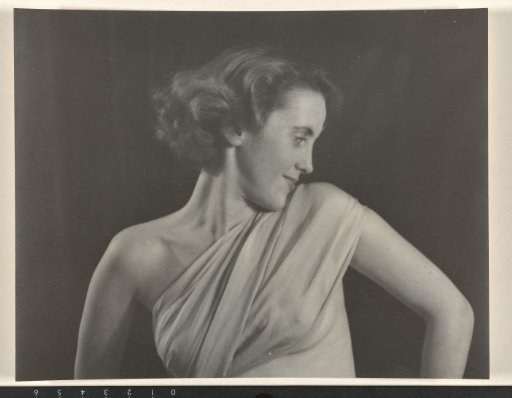 Portrait of a blonde model