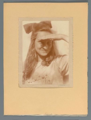 Portrait of a young woman