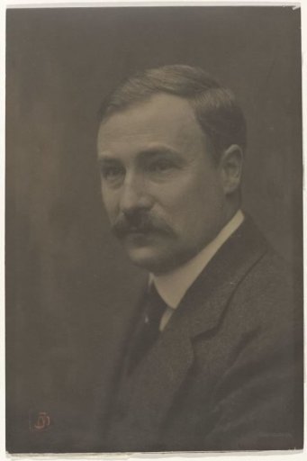 Portrait of C.A. den Tex, director of the Stoomvaartmaatschappij Nederland