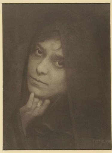 Portrait of a veiled woman