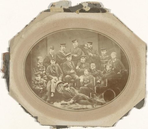 Group portrait of a student society