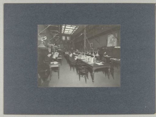 Interior of a reading room