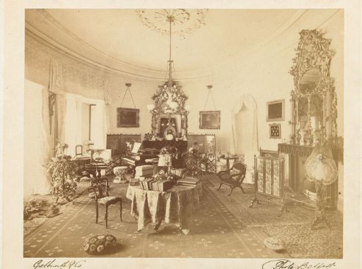 Interior of a salon, possibly in Belfast