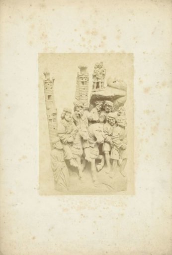 Fragment of a 16th-century wooden crucifixion (coll. Royal Antiquarian Society)