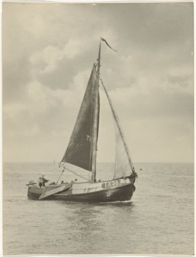 Fishing Boat TX 58 at Sea