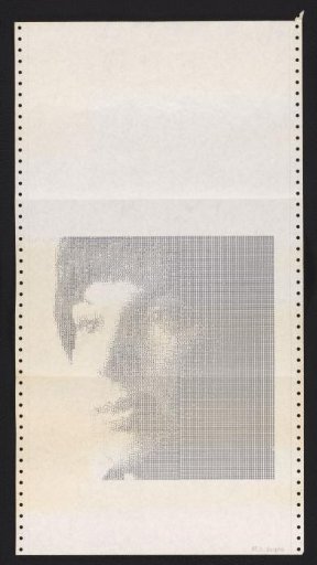 Computer-generated portrait of an unknown person