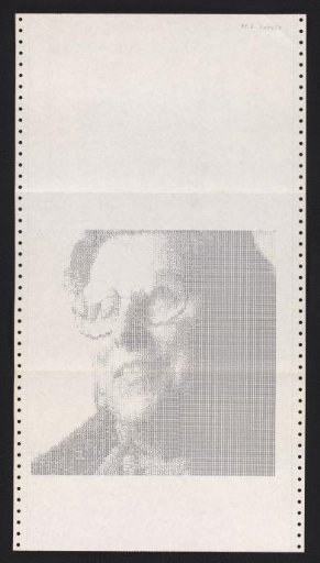 Computer-generated portrait of an unknown person