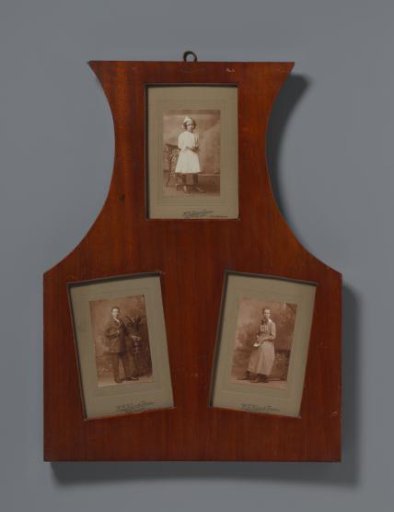 Three Portraits of Ida Nisters, Anna Nisters, and Jacobus Nisters