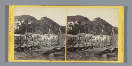 Boats in the Harbour of Clovelly