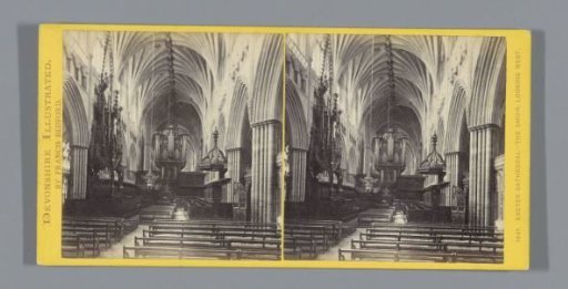 Interior of Exeter Cathedral