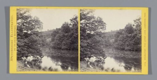 Lake in Ugbrooke Park at Chudleigh