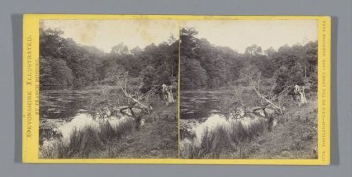 Lake in Ugbrooke Park at Chudleigh