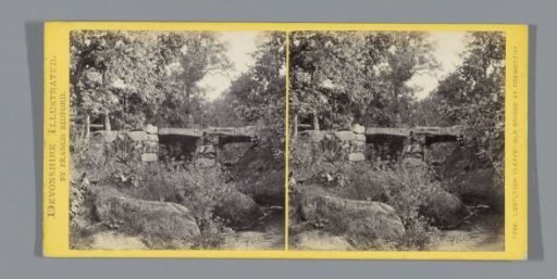 View of a bridge near Lustleigh