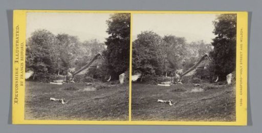View of Holy Street Mill near Chagford