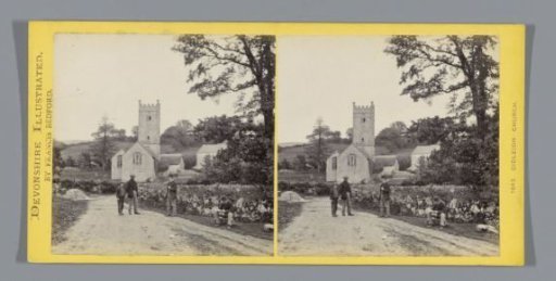 View of Holy Trinity Church at Gidleigh