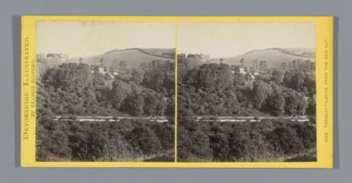 Hilly landscape near Torquay