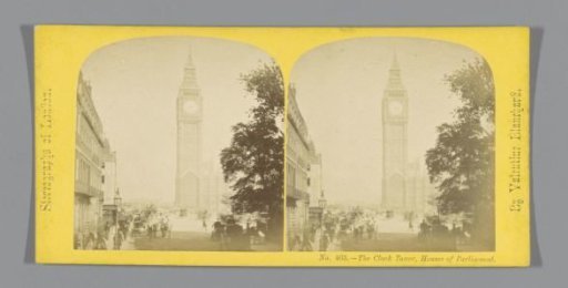 View of Big Ben in London