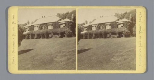 View of the Royal Sandrock Hotel in Niton