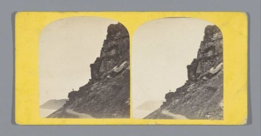 View of Middle Gate Rock near Lynton