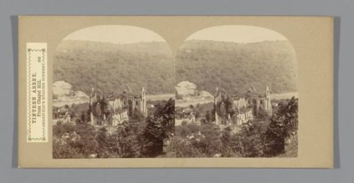 View of the ruins of Tintern Abbey