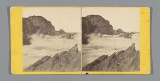 Rocks along the coast (possibly) near Devon